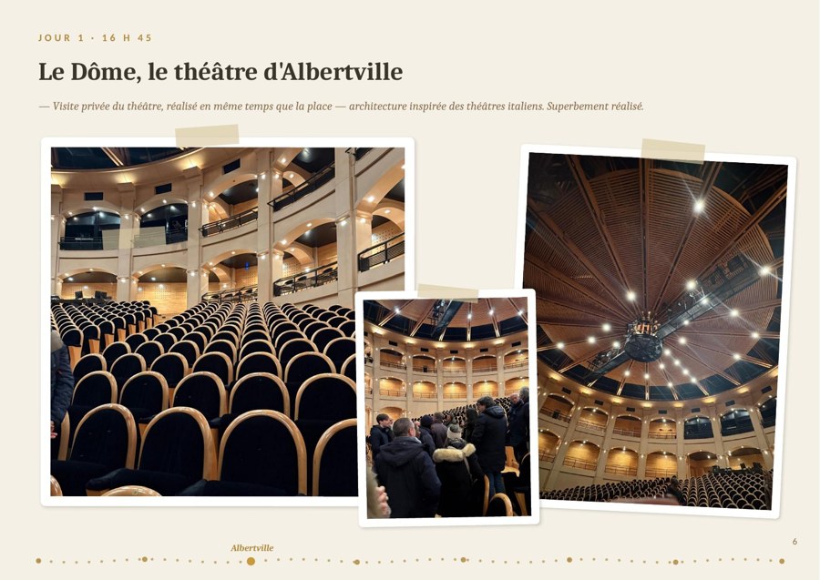 Le Dôme, théâtre d’Albertville